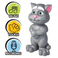 Electronic Pet Talking Toy Cat For Kids Multifunction & Features: This talking cat toys for kids is popular and easy to play