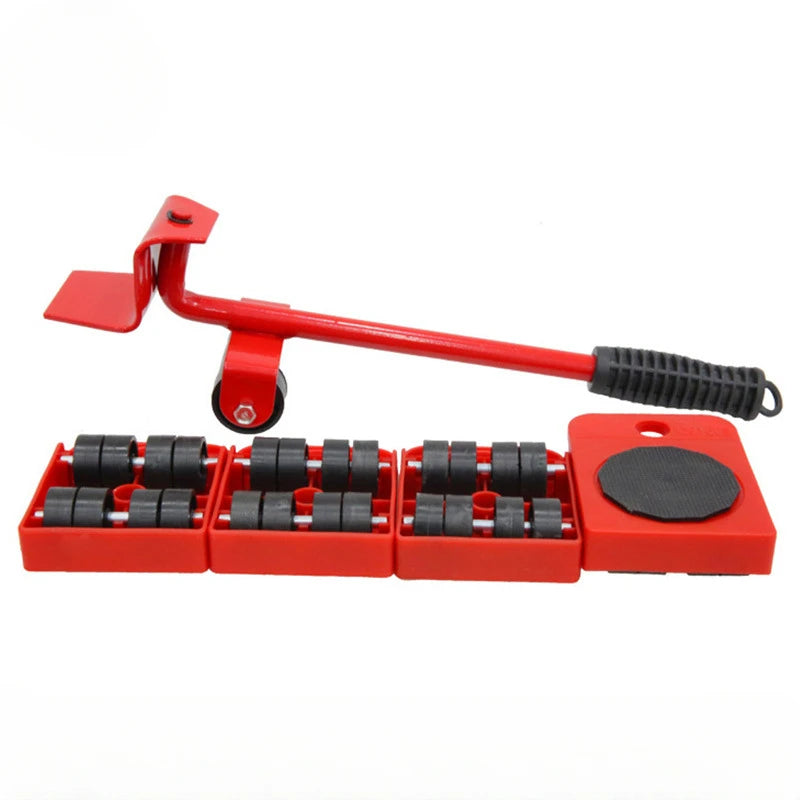 Furniture Caster Furniture Moving Transport Roller Set Heavy Duty Furniture Lifter Stuffs Transport Lifter Sliders Roller Wheel