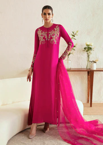 Shocking Pink Reverie – A Statement of Modern Opulence