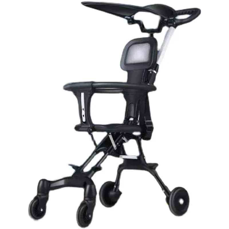 Baby Walking Artifact Baby Stroller One-click Collection Lightweight Folding Baby Cart Can Be Put on The Plane