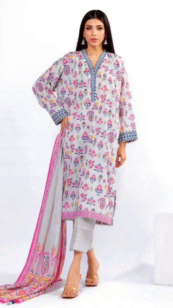KHAADI VOL-3Piece Printed Lawn Vol-3, 2025 Original Collection