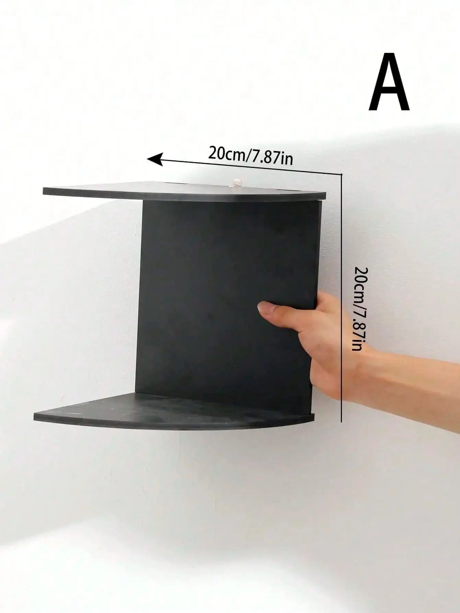 3  5 7 Tiers Shelf Corner Floating Shelves ,Wall Shelf, Corner Bookshelf, Home Kitchen Organizers Storage Living Room Decorations