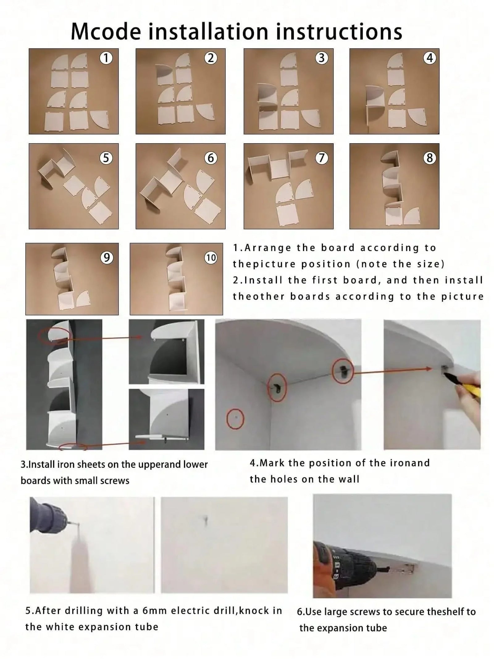 3  5 7 Tiers Shelf Corner Floating Shelves ,Wall Shelf, Corner Bookshelf, Home Kitchen Organizers Storage Living Room Decorations