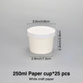 Biodegradable Kraft Paper Snack Box | Party Bucket | Noodle & Congee Bowl | Eco-Friendly Food Container