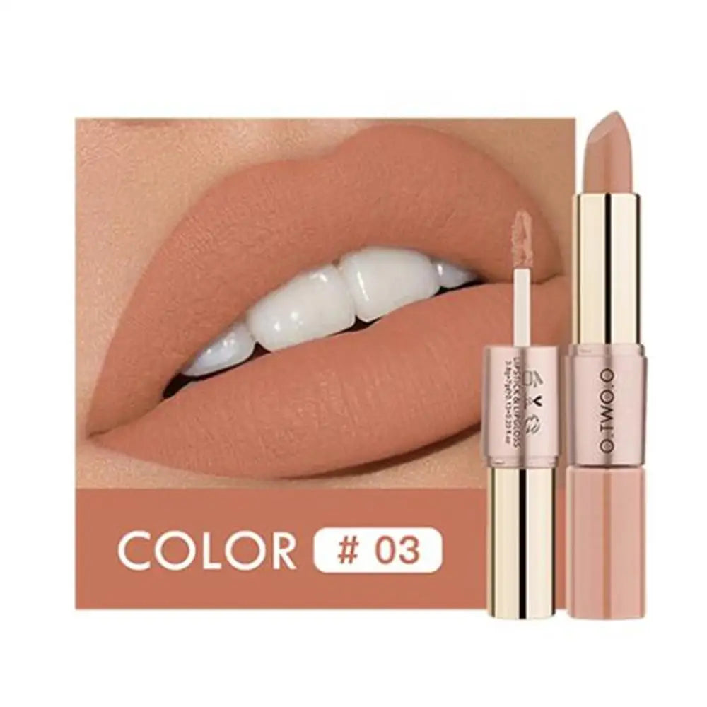 O.TWO.O 12 Colors Makeup Lipstick Lip Gloss Sexy Red Lip Stick Waterproof Moisture Lips Cosmetics Matte Lipsticks