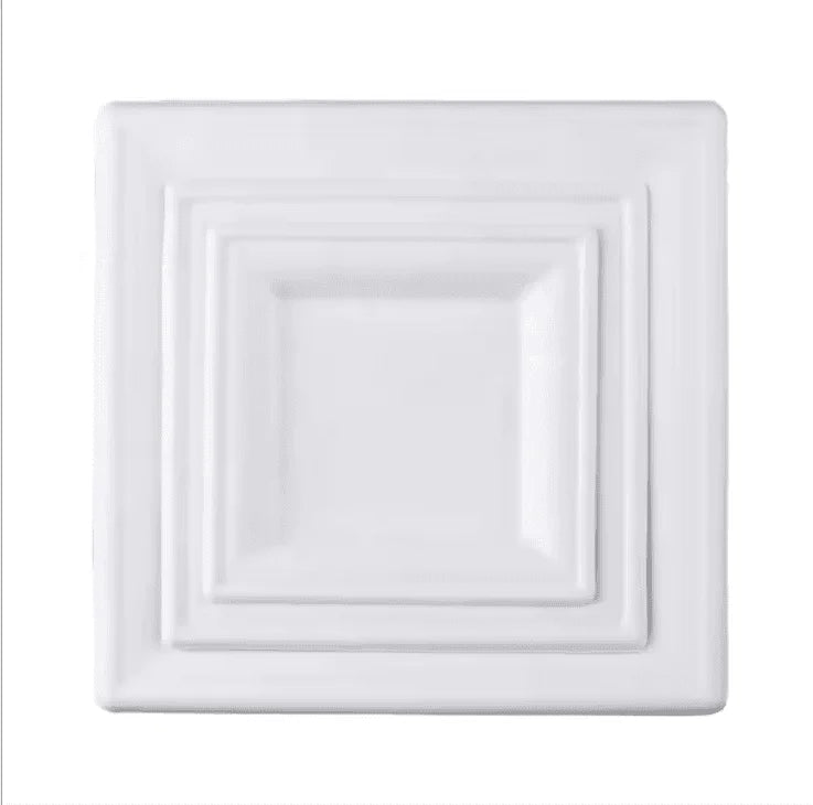 Compostable sugarcane plates Biodegradable bagasse plates Eco-friendly disposable plates Compostable square plates Biodegradable square paper plates Sugarcane bagasse disposable plates Compostable dinner plates Eco-friendly square plates Biodegradable party plates Compostable disposable plates
