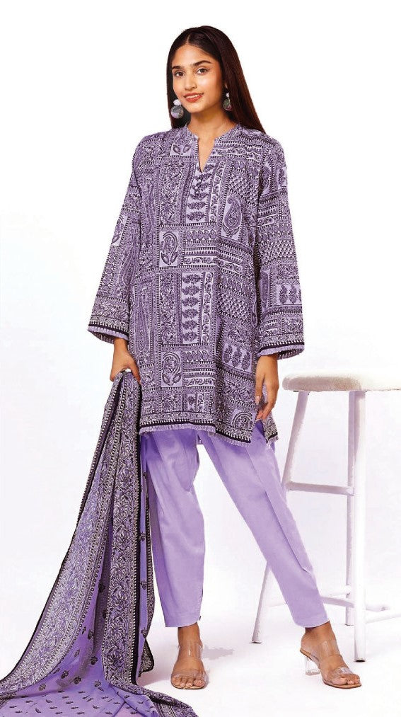 KHAADI VOL-3Piece Printed Lawn Vol-3, 2025 Original Collection