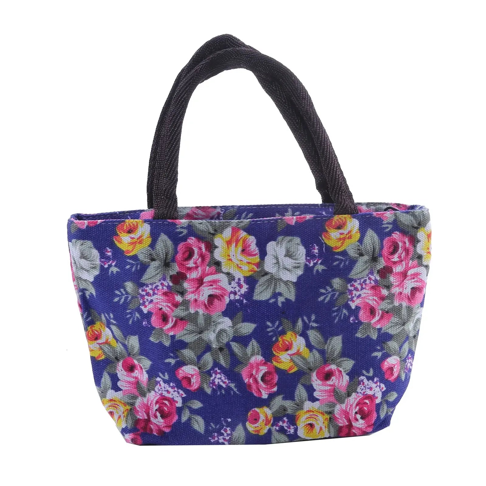 Women Bag Canvas Floral Shoulder Bag Large Capacity Printed Shopping Bag Female Fashion Casual Handbag