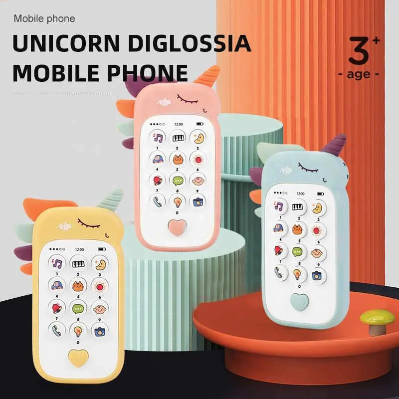 Baby Unicorn Phone Toy