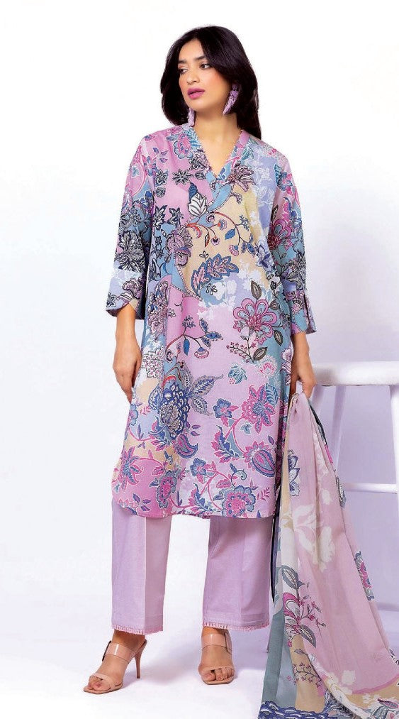 KHAADI VOL-3Piece Printed Lawn Vol-3, 2025 Original Collection