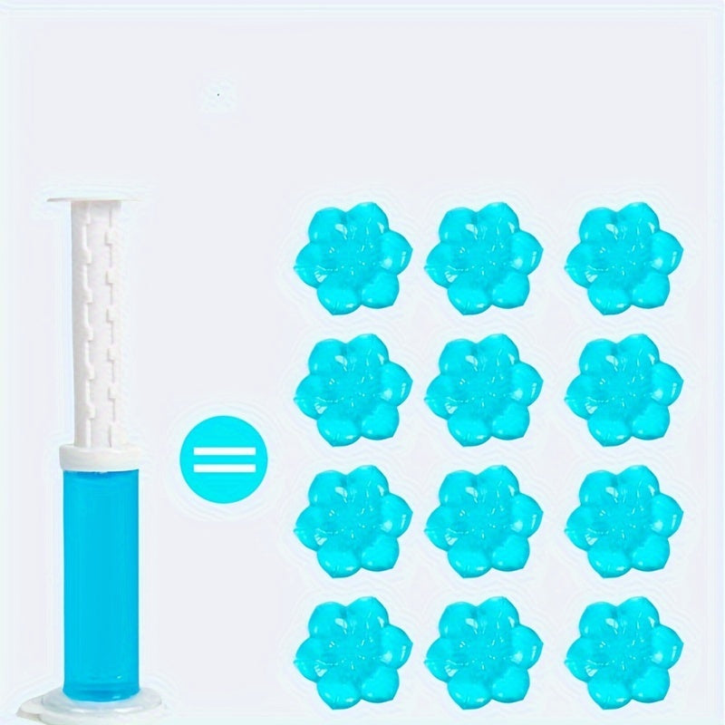 Fresh Flower Power Toilet Bowl Cleaner Gel - Concentrated Gel Formula, Lime Scale & Stain Remover, Deodorizing Gel for Long-Lasting Freshness, for Toilets, Easy-to-Use Toilet Bowl Cleaner (Lemon Scent)