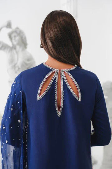 Astral Luxe – A Celestial Symphony in Midnight Blue