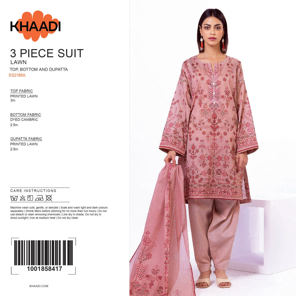 KHAADI VOL-3Piece Printed Lawn Vol-3, 2025 Original Collection