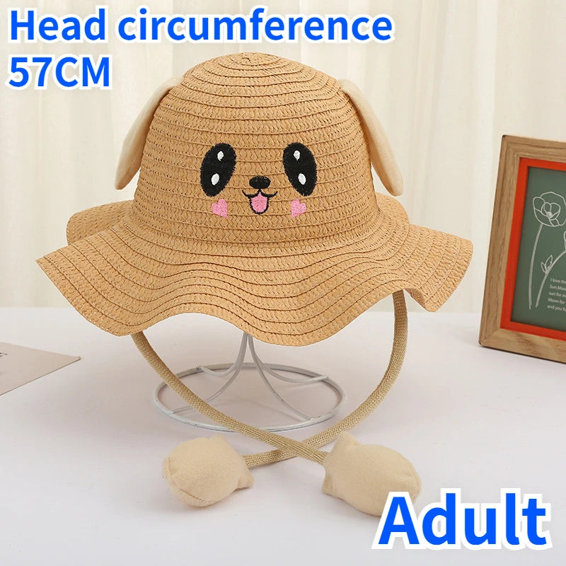 Jumping Rabbit Hat Plush Ear Funny Glowing Ear Moving Bunny Hat Cosplay Halloween Christmas Party Hat 5-18 Years and Adult