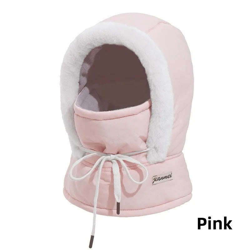 Winter Breathable Thermal Face Mask Balaclava – Windproof Cold Weather Neck Scarf with Full Face & Visor Coverage