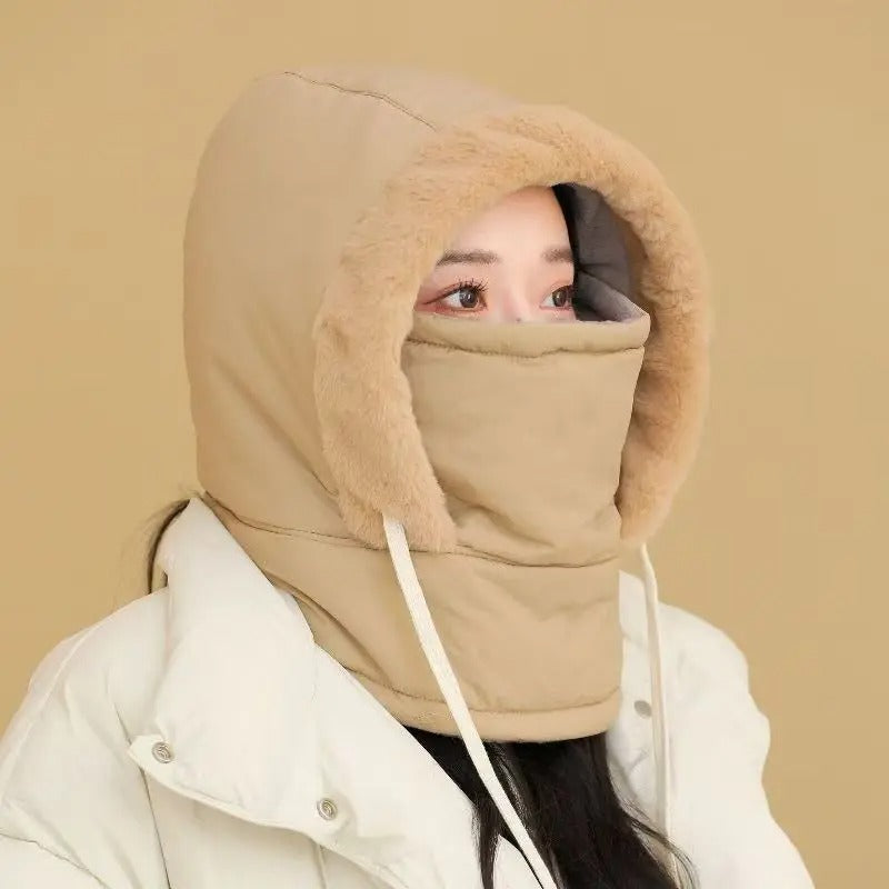 Winter Breathable Thermal Face Mask Balaclava – Windproof Cold Weather Neck Scarf with Full Face & Visor Coverage