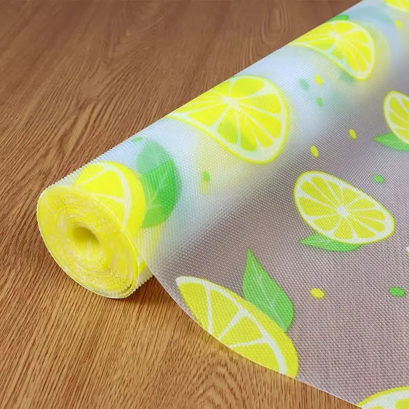 Table mat, kitchen cabinet liner, EVA, non-sticky, waterproof, anti-slip, dust-proof, refrigerator and dining table mat, for hom