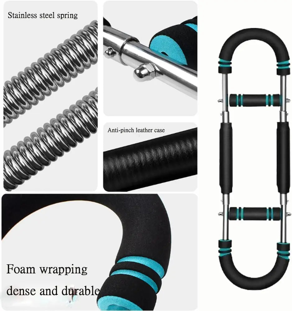 Twister Arm Trainer Adjustable Twister Arm Chest Exerciser & Training Poster for Men & Women Enhancing Upper Body Muscle