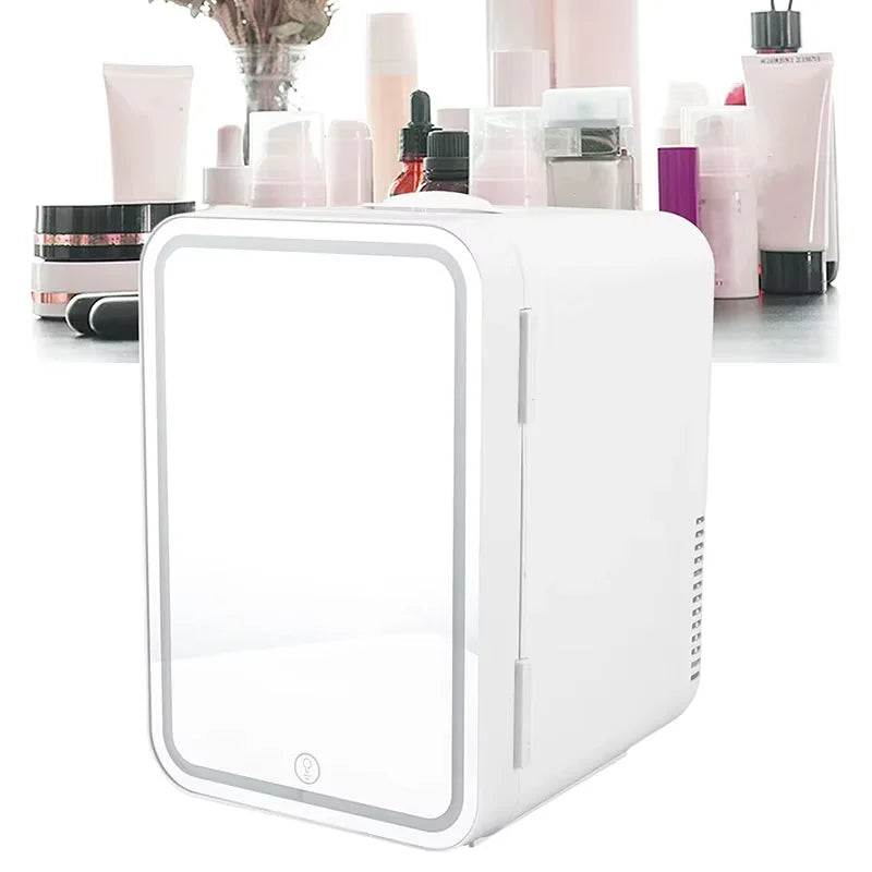 4-Liter Mini Portable Refrigerator – Compact Cooling Fridge for Office, Car, Hostel, Outdoor Use, Medical & Skincare Storage