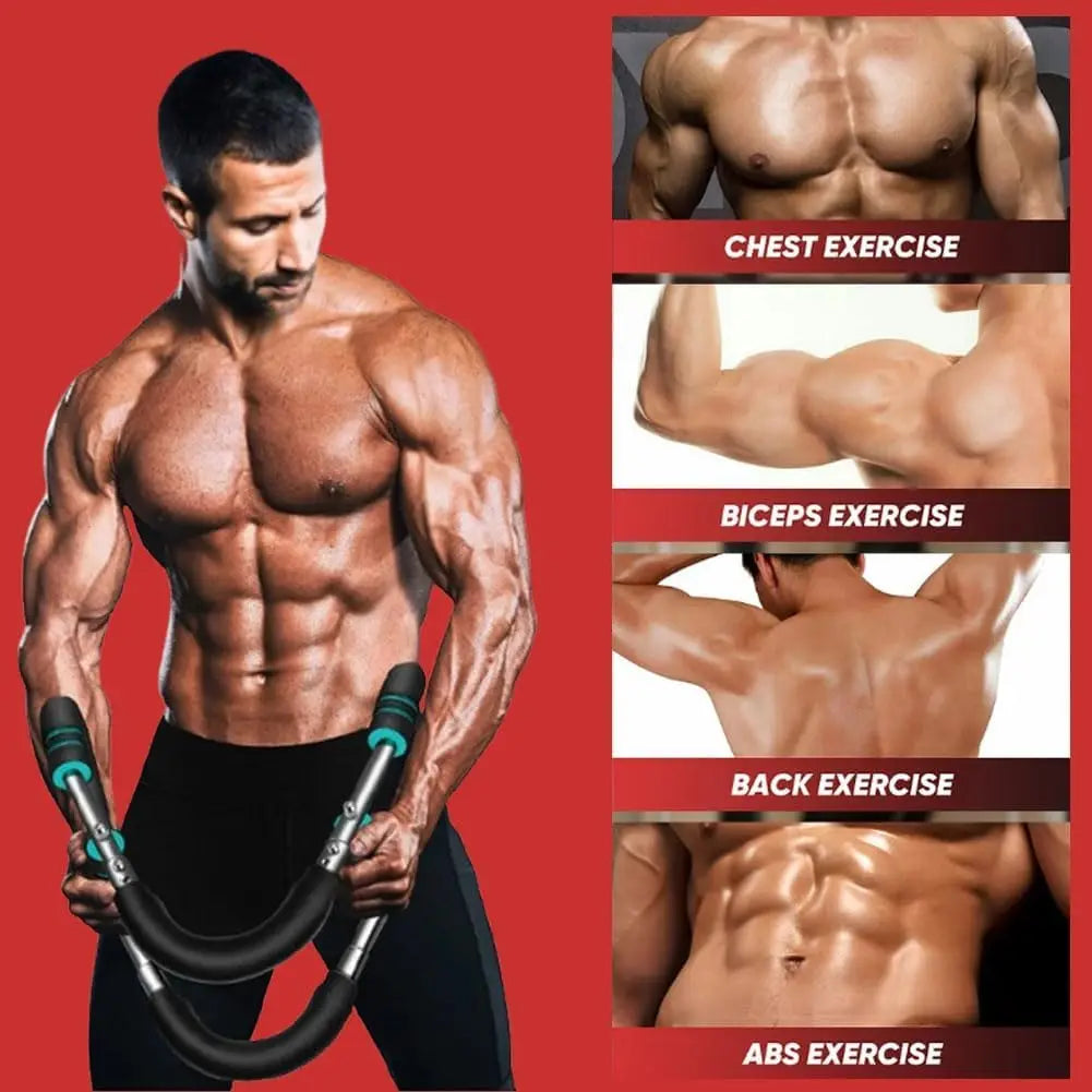 Twister Arm Trainer Adjustable Twister Arm Chest Exerciser & Training Poster for Men & Women Enhancing Upper Body Muscle