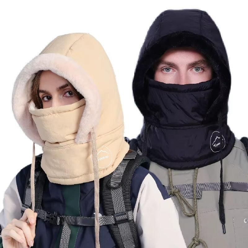 Winter Breathable Thermal Face Mask Balaclava – Windproof Cold Weather Neck Scarf with Full Face & Visor Coverage