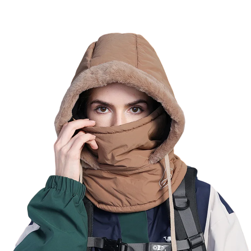 Winter Breathable Thermal Face Mask Balaclava – Windproof Cold Weather Neck Scarf with Full Face & Visor Coverage