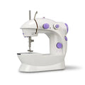 Portable Mini Electric Sewing Machine with Built-In LED Light – Compact & Lightweight Home Fabric Repair Tool