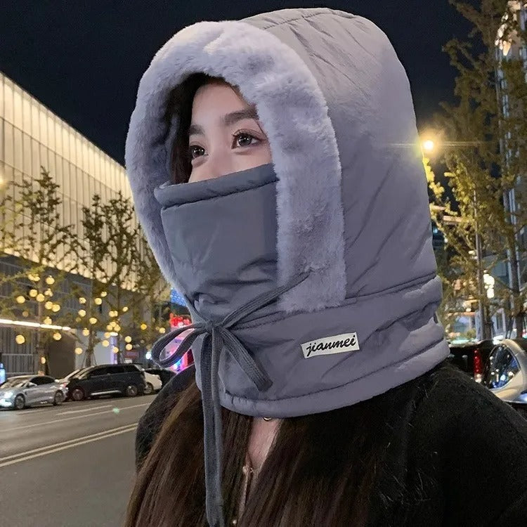 Winter Breathable Thermal Face Mask Balaclava – Windproof Cold Weather Neck Scarf with Full Face & Visor Coverage