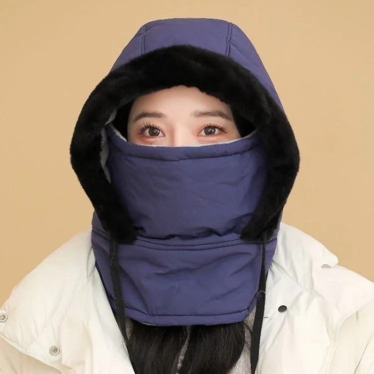 Winter Breathable Thermal Face Mask Balaclava – Windproof Cold Weather Neck Scarf with Full Face & Visor Coverage