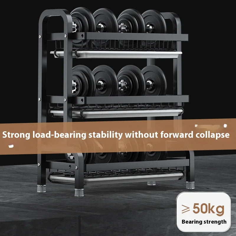 Kitchen Dish Rack with Drainage Basket, Bowl/Plate Rack, Storage Organizer for Bowls and Chopsticks, Dish Drying Rack