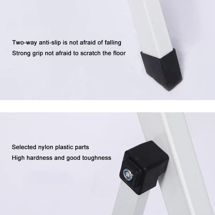 Modern Industrial Design Vigo 2-Step Folding Ladder Black Steel Certified for Home Kitchen Warehouse Use