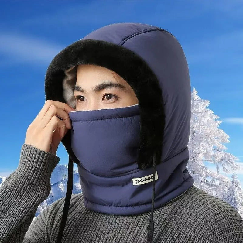 Winter Breathable Thermal Face Mask Balaclava – Windproof Cold Weather Neck Scarf with Full Face & Visor Coverage