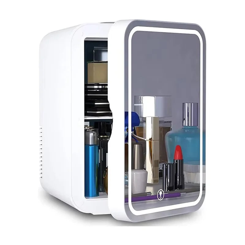 4-Liter Mini Portable Refrigerator – Compact Cooling Fridge for Office, Car, Hostel, Outdoor Use, Medical & Skincare Storage