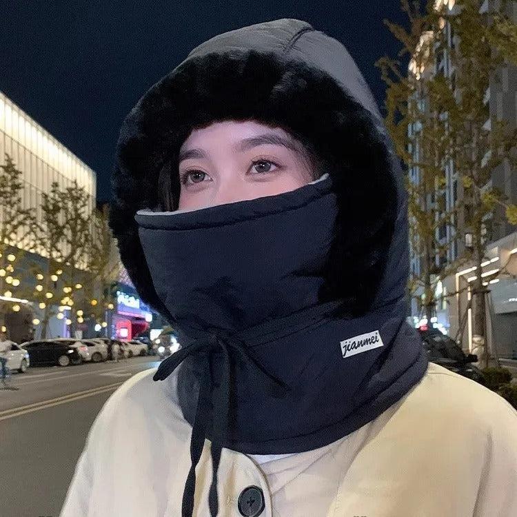 Winter Breathable Thermal Face Mask Balaclava – Windproof Cold Weather Neck Scarf with Full Face & Visor Coverage