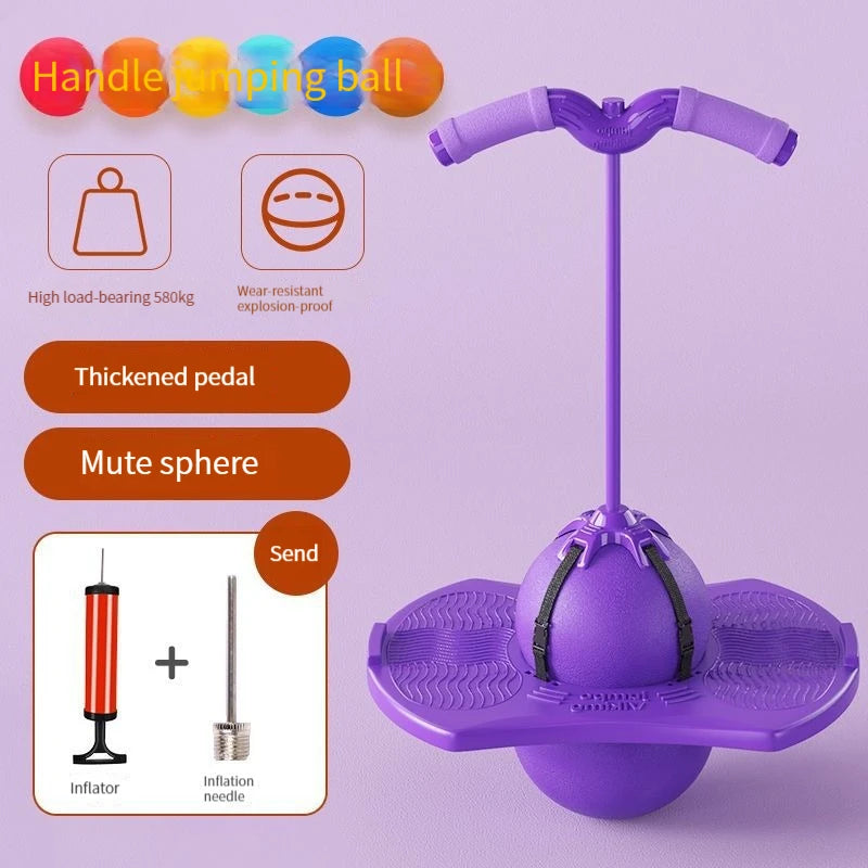 Bouncing Ball Frog Jump Long Height Exercise Equipment Increase High Jump Bouncing Ball Children's Balance Training Equipment