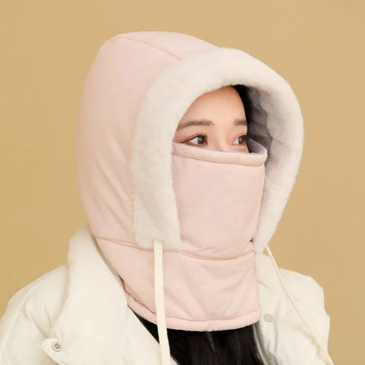 Winter Breathable Thermal Face Mask Balaclava – Windproof Cold Weather Neck Scarf with Full Face & Visor Coverage