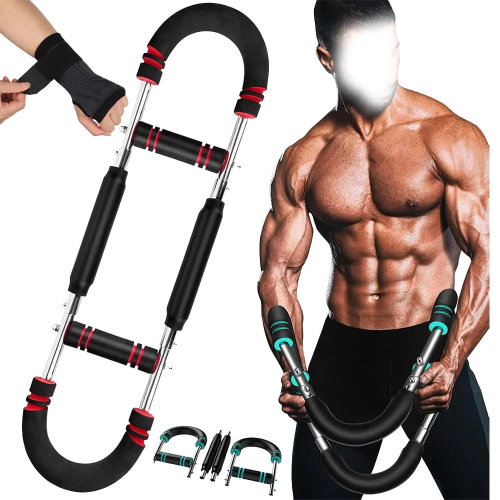 Twister Arm Trainer Adjustable Twister Arm Chest Exerciser & Training Poster for Men & Women Enhancing Upper Body Muscle