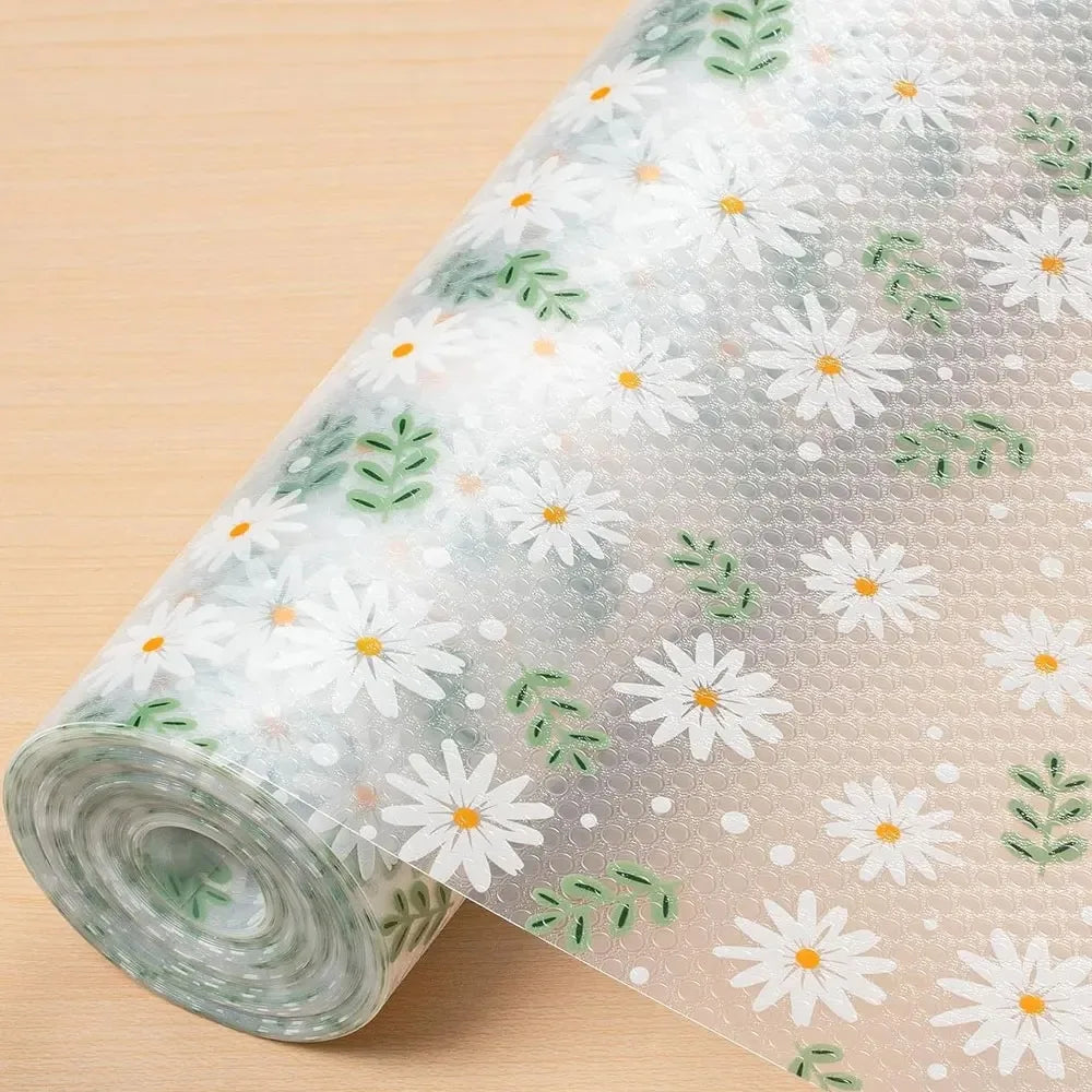 Table mat, kitchen cabinet liner, EVA, non-sticky, waterproof, anti-slip, dust-proof, refrigerator and dining table mat, for hom