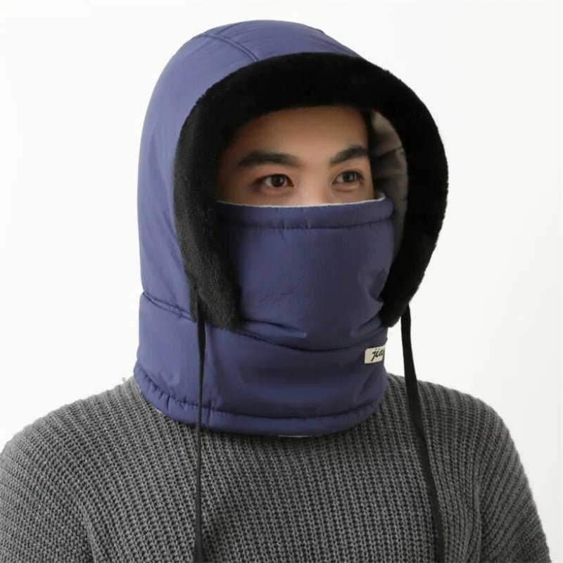 Winter Breathable Thermal Face Mask Balaclava – Windproof Cold Weather Neck Scarf with Full Face & Visor Coverage