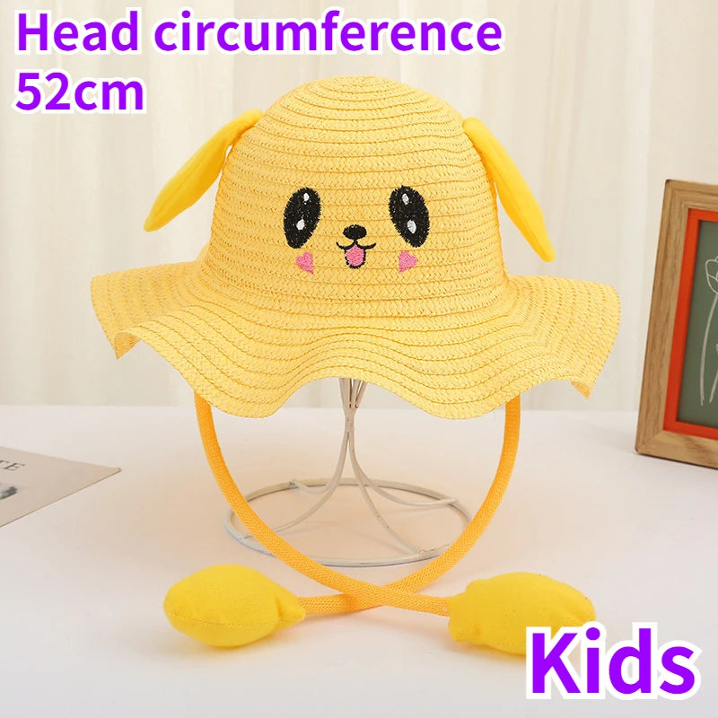 Jumping Rabbit Hat Plush Ear Funny Glowing Ear Moving Bunny Hat Cosplay Halloween Christmas Party Hat 5-18 Years and Adult