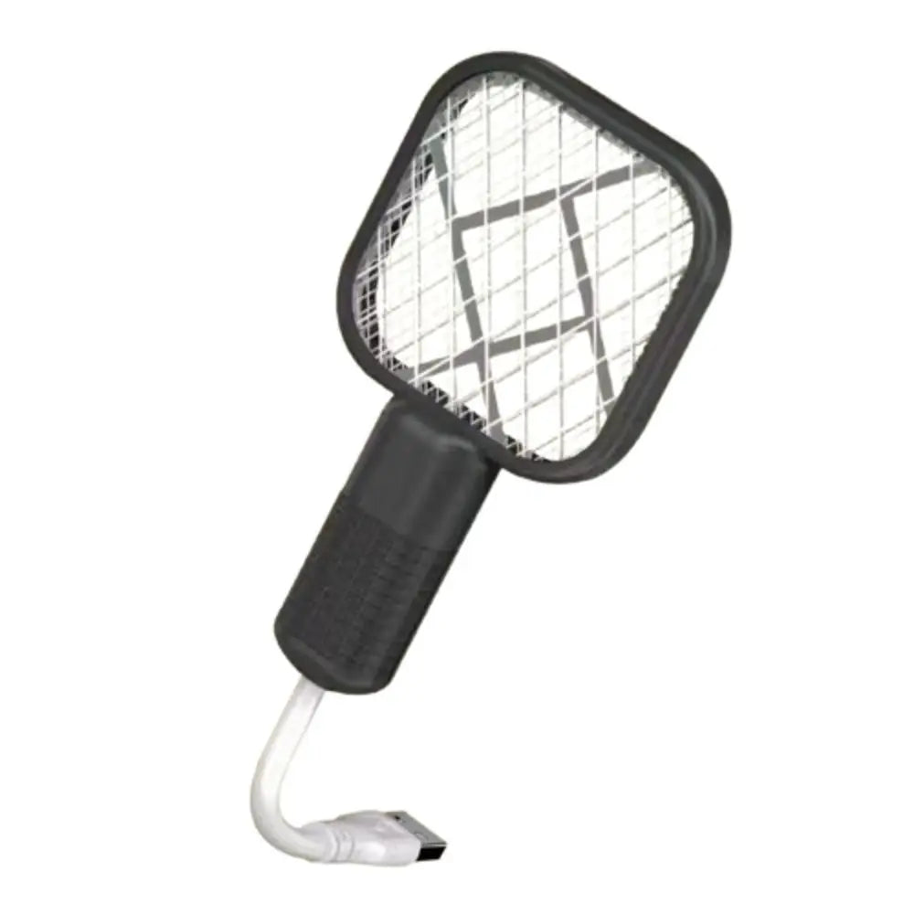 Pest Control USB Mosquito Swatter Trap Electric Shock Mini Fly Bug Zapper UV Light Portable Insect Racket Bedroom