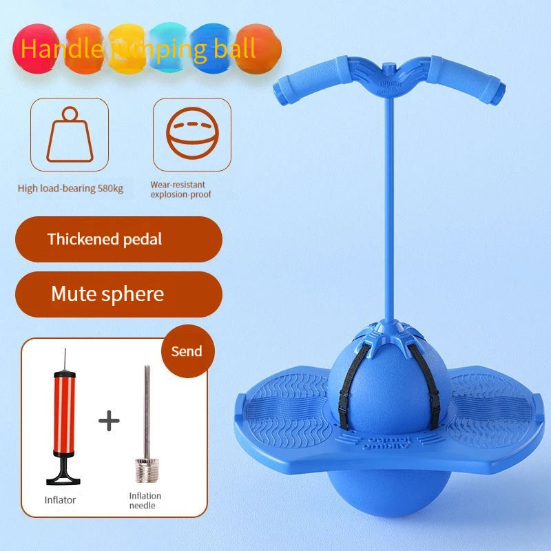 Bouncing Ball Frog Jump Long Height Exercise Equipment Increase High Jump Bouncing Ball Children's Balance Training Equipment