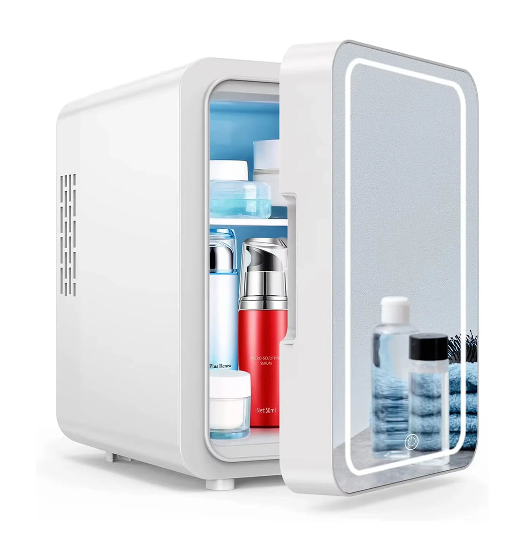 4-Liter Mini Portable Refrigerator – Compact Cooling Fridge for Office, Car, Hostel, Outdoor Use, Medical & Skincare Storage