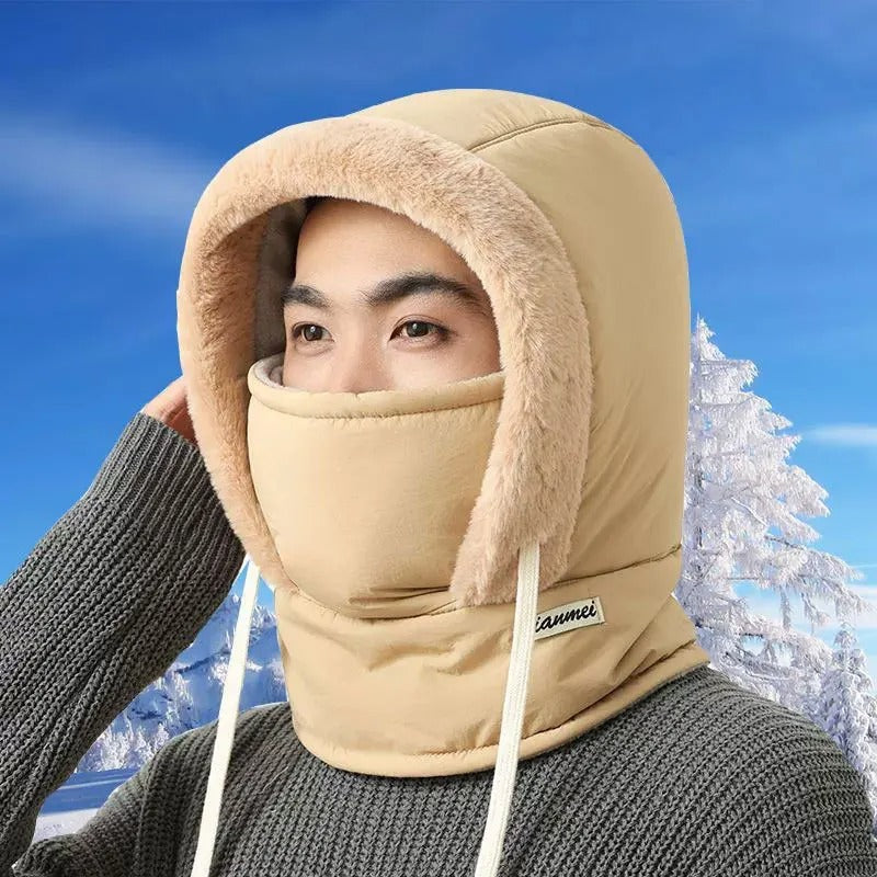 Winter Breathable Thermal Face Mask Balaclava – Windproof Cold Weather Neck Scarf with Full Face & Visor Coverage