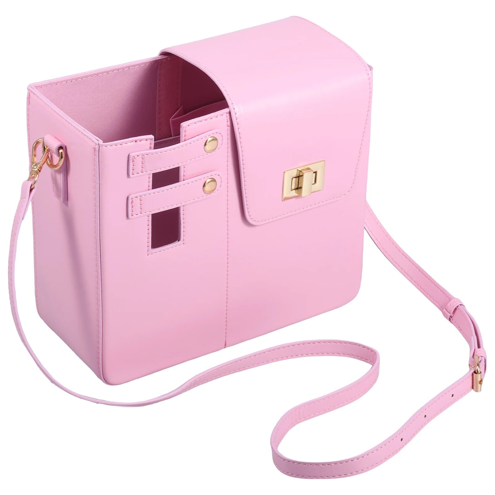 Premium Quality Water Bottle Bag For Stanley Tumbler 40oz Portable Leather Thermos bottle Bag For Girl