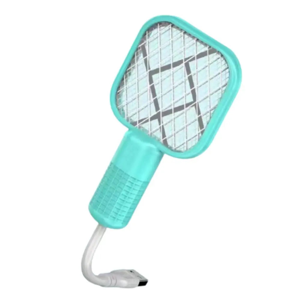 Pest Control USB Mosquito Swatter Trap Electric Shock Mini Fly Bug Zapper UV Light Portable Insect Racket Bedroom