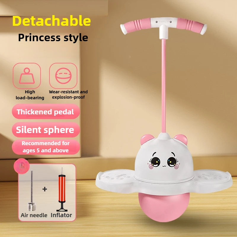 Bouncing Ball Frog Jump Long Height Exercise Equipment Increase High Jump Bouncing Ball Children's Balance Training Equipment