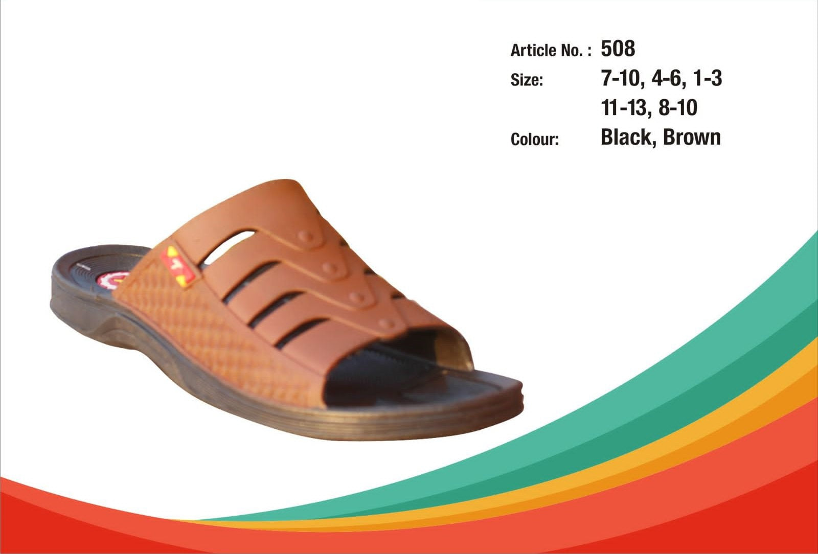Men's Shoes Slipper Chappal Article 508