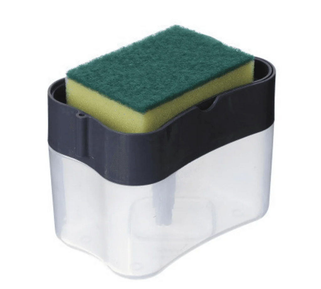 Automatic Liquid Outlet Box Cleaning Cloth Dish Washing Pot Washing Artifact Kitchen Press Type Detergent Box