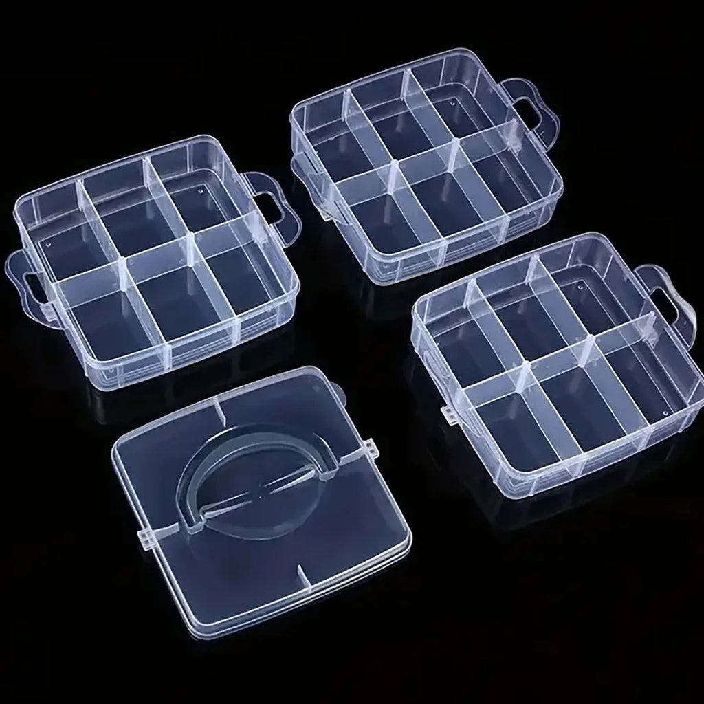 3/4/5 Layer Multifunctional Storage Box For Jewelry Beads DIY Handmade Crafts, Stackable Organizing Box, Practical And Convenien